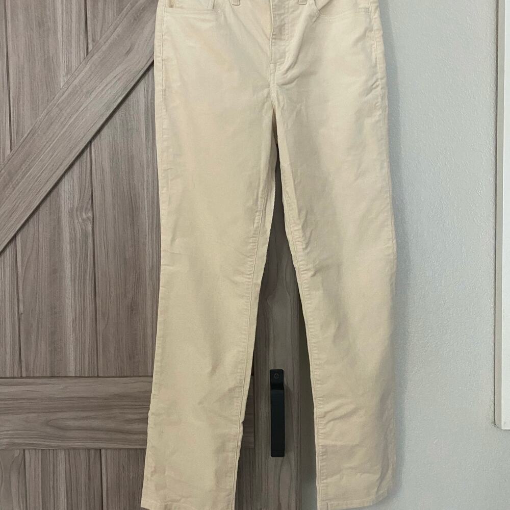 NWOT J.CREW factory corduroy full length essential straight pant women’s 30